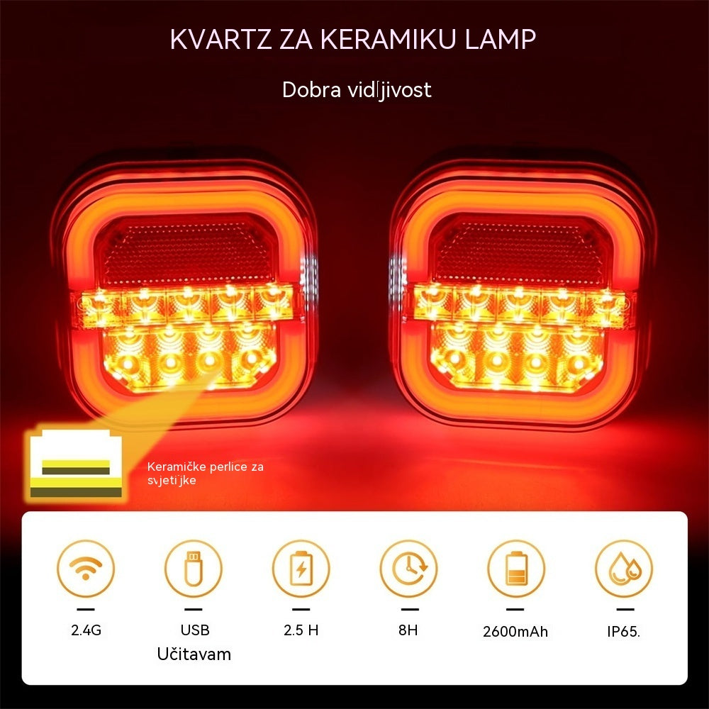 【Univerzalno 12V/24V】 LED svjetlo za prikolicu automobila