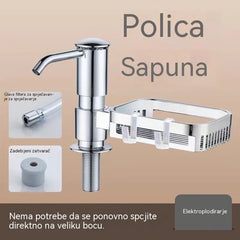 Komplet produžne cijevi za dozator sapuna za sudoper