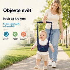 Dětský postroj 2 v 1 – prodyšný, ergonomický a s ochranou proti pádu 👶🚼
