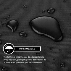 💦 Funda impermeable para parrilla de barbacoa: ¡Protección perfecta para tus parrillas! 🔥