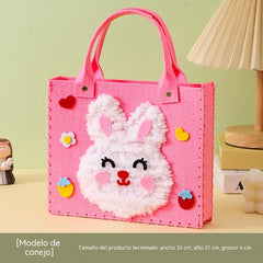 🧸🎨Kit de manualidades para niños: ¡Haz tu propia bolsa de peluche!