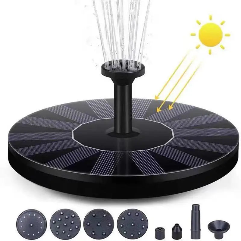 💥Fuente de agua alimentada por energía solar