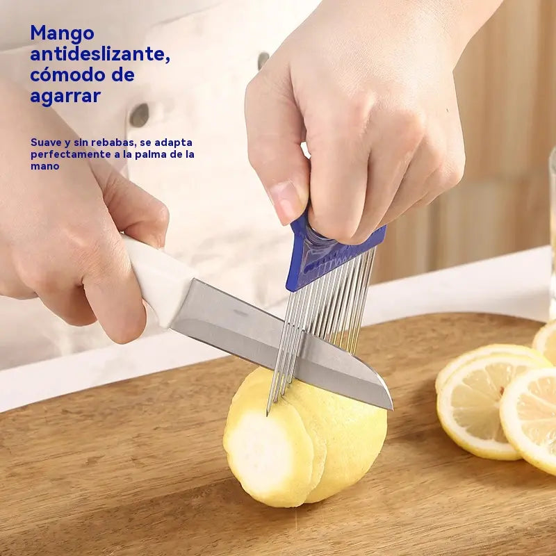 🔥【Compre 2 y obtenga 2 gratis】Cortador de verduras multifuncional de acero inoxidable 304