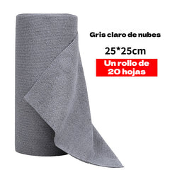 ✨🧼Rollos de toallas de limpieza reutilizables que se pueden arrancar uno a uno.