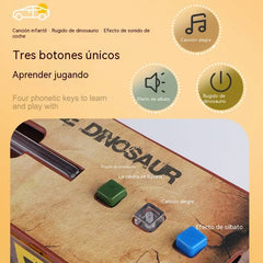 🦖🚛 ¡El Camión de Dinosaurios que Guarda, Lanza y Divierte! 🎵✨