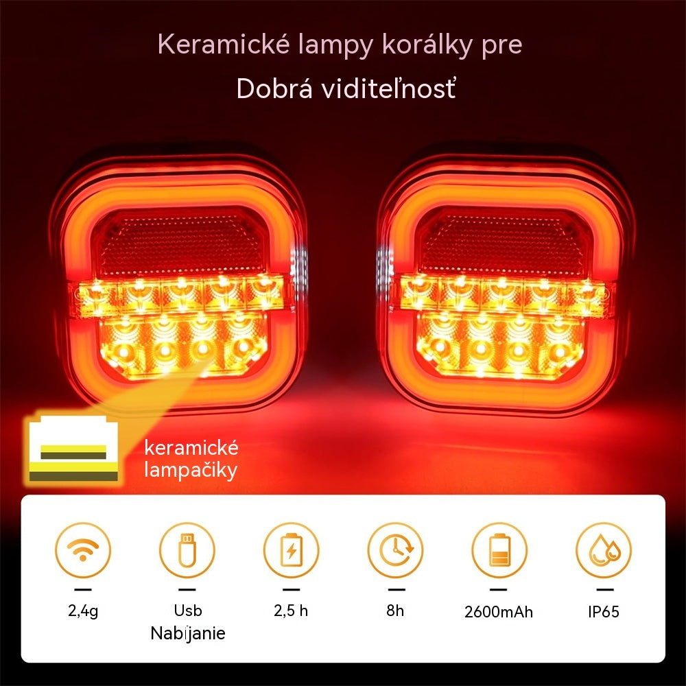 【Universal 12V/24V】 LED Trailer Lights
