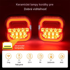 【Universal 12V/24V】 LED Trailer Lights