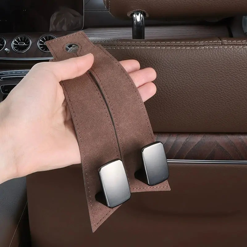 🔥 ¡2 por solo 26 €! Gancho multifunción para coche 👜🚗