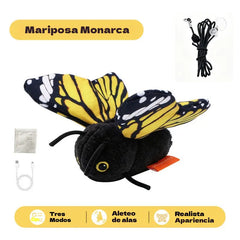 🐾🦋Juguete interactivo para gatos con mariposa sensora inteligente