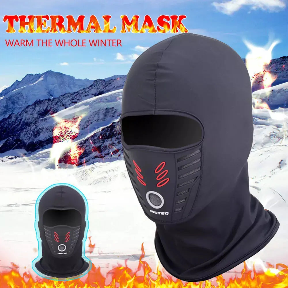 ☀️🔥Máscara facial completa, resistente al frío, esquí, invierno, resistente al viento y cálido, unisex