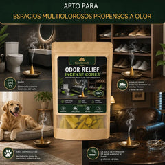 🥳Producto estrella de 2026🥳💞¡Más de 50.000 unidades vendidas! 🌧️🕯️ ¡A mitad de precio! Cono eliminador de olores para el hogar: ideal para baños, armarios o porches. ¡Refresca al instante! 💚✨
