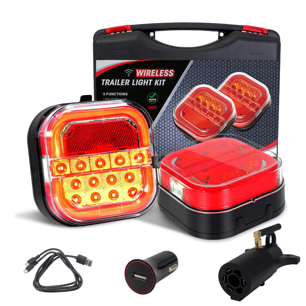 【Univerzalne 12V/24V】 LED luči za prikolico