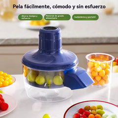 🍇 Pelador Automático de Frutas y Ajos | ¡Listo en 15 Segundos!