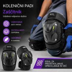 🛡️50 % popust za omejen čas! ✨Vseletni ščitniki za kolena: toga školjka, nastavljivi in fleksibilni 🏍️