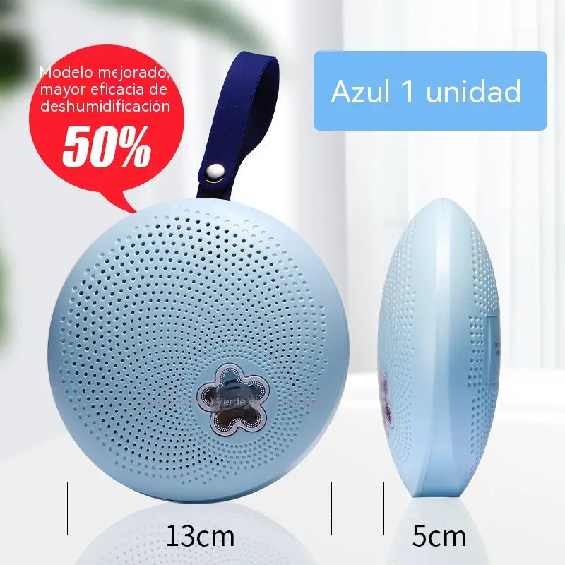 🌀💧Mini deshumidificador reutilizable para el hogar