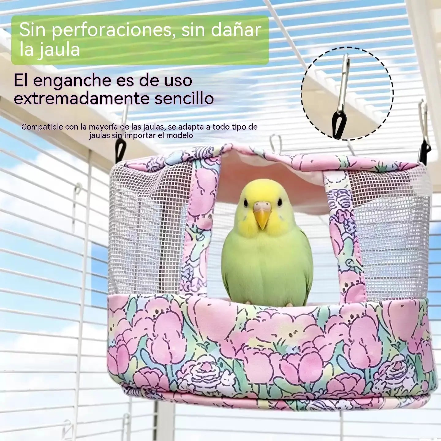 ⏳Oferta por tiempo limitado⏰Escondite para dormir de loros🏡