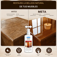 【Compra 1 y llévate 1 gratis】🪑 ✨ El abrillantador de muebles de alto brillo renueva la madera y el vinilo en segundos.