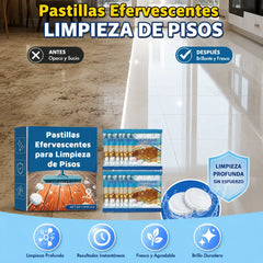 ✨【50%OFF】 Pastillas Efervescentes para Limpieza de Pisos – Brillo Instantáneo sin Esfuerzo