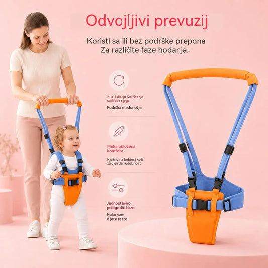 👶🚶Podesiva nosiljka za bebe za hodanje s odvojivom potporom za kukove