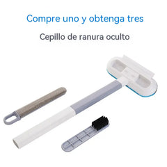 🧼✨Cepillo de limpieza multiusos 2 en 1✨Ayuda de limpieza eficaz