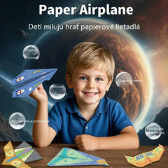 ⏳Časovo obmedzená ponuka: 50% zľava⏰ Detská kreatívna sada na výrobu papierových lietadiel🗞️🛩️