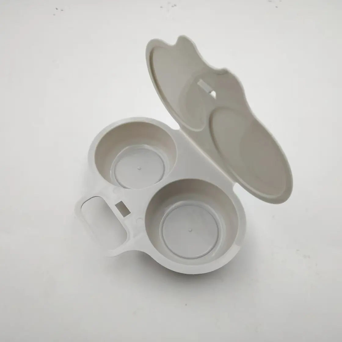🍳 Élelmiszeripari minőségű, mikrohullámú sütőben süthető párolt/tükörtojás forma [Vásárolj egyet, kapsz kettőt ingyen – kapsz 2 darabot] | Egészséges, olajmentes reggeli, percek alatt elkészíthető 🥪
