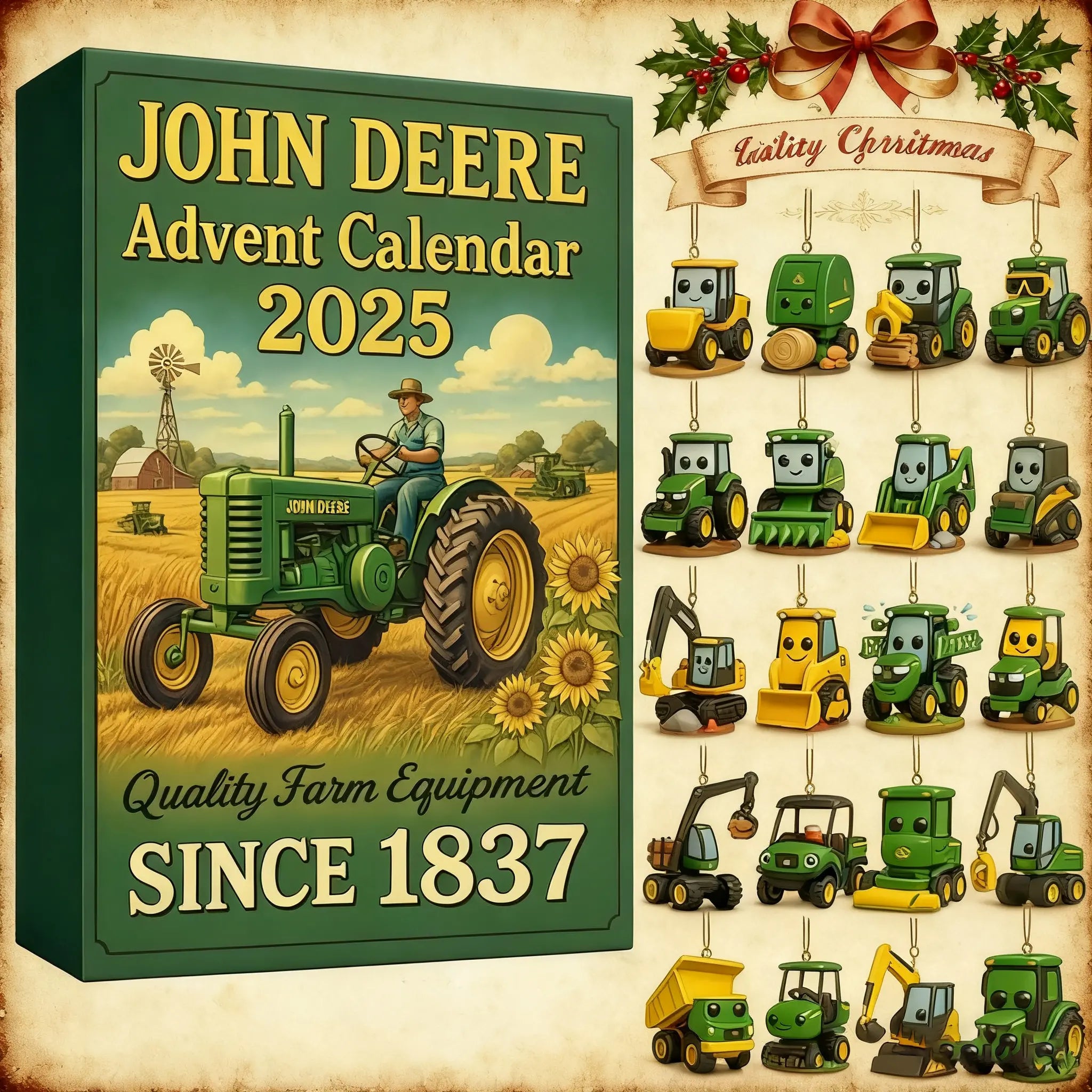 🎁🎁24 napos *John Deere adventi naptár