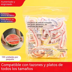 🔥(300 unidades)Solo 27 euros🍽️Funda de plástico antibacteriana extragrande y gruesa apta para uso alimentario