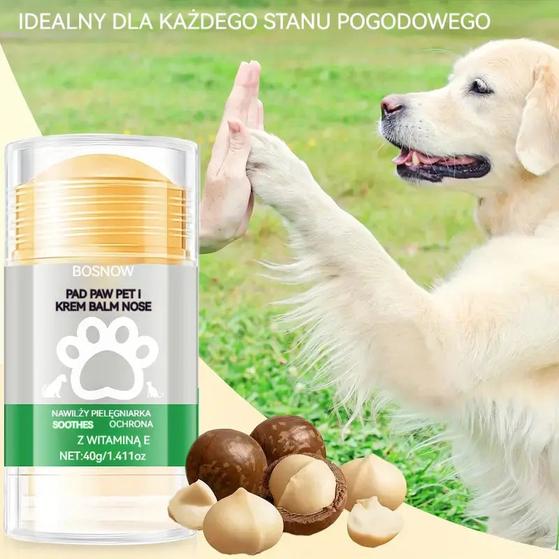 💧🐾 Nawilżający balsam do łap – 🐶 Rozpieszczaj miękkie i zdrowe łapy swojego pupila