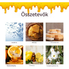 【120 ml + szivacs + kendő】Természetes mikromolekuláris méhviasz spray bútorok ápolásához, padló karbantartásához és polírozásához.