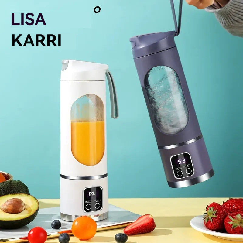 ✨🍹 Juhtmeta kaasaskantav blender 🔥 Juhtmeta kaasaskantav disain