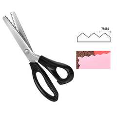 🔥✂️ Rózsásító olló textilhez, 5 méretben kapható.