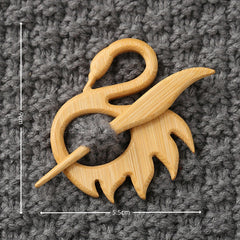 3 artículos 25 euro🎁Broche de madera con forma de animal para regalar