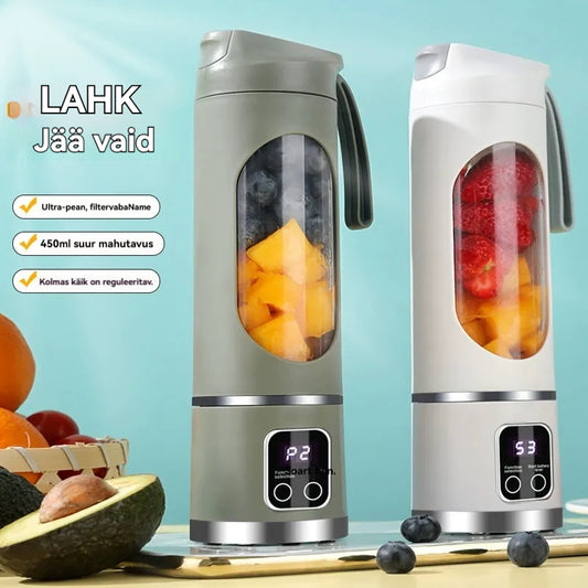 ✨🍹 Juhtmeta kaasaskantav blender 🔥 Juhtmeta kaasaskantav disain