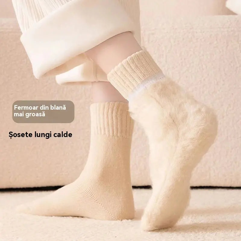 🔥🔥6 pares 26 euros🧦 Calcetines Térmicos de Felpa para Invierno — ¡Pies Cálidos y Máximo Confort!