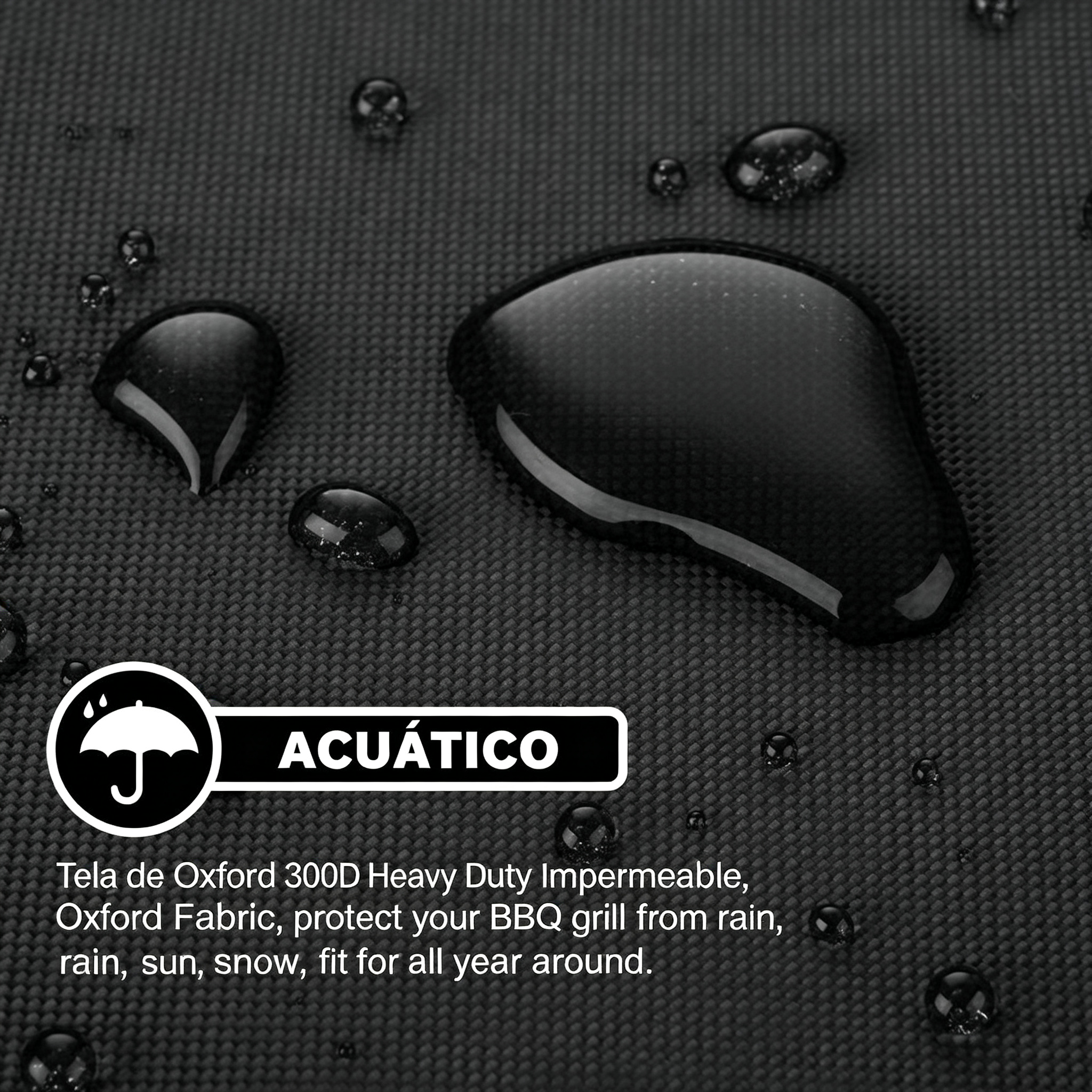 💦 Funda impermeable para parrilla de barbacoa: ¡Protección perfecta para tus parrillas! 🔥