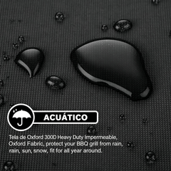 💦 Funda impermeable para parrilla de barbacoa: ¡Protección perfecta para tus parrillas! 🔥