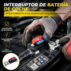 🔋🚗Interruptor de desconexión de la batería del coche