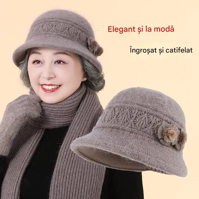 🧶 Compañero cálido en invierno: gorro de lana de punto cálido