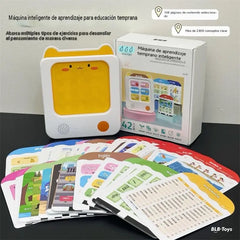 👑💯Máquina de educación infantil temprana con lector de tarjetas, lector de tarjetas bilingüe chino e inglés.