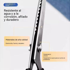 ✂️【Compra 1 y llévate 1 gratis】 🧵 Corta varias capas sin fatiga en las manos: tijeras de zig-zag de acero inoxidable de alta calidad. Diseño ergonómico con empuñadura suave. Envío gratuito al Reino Unido.