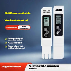💧3 az 1-ben TDS vízminőség-mérő