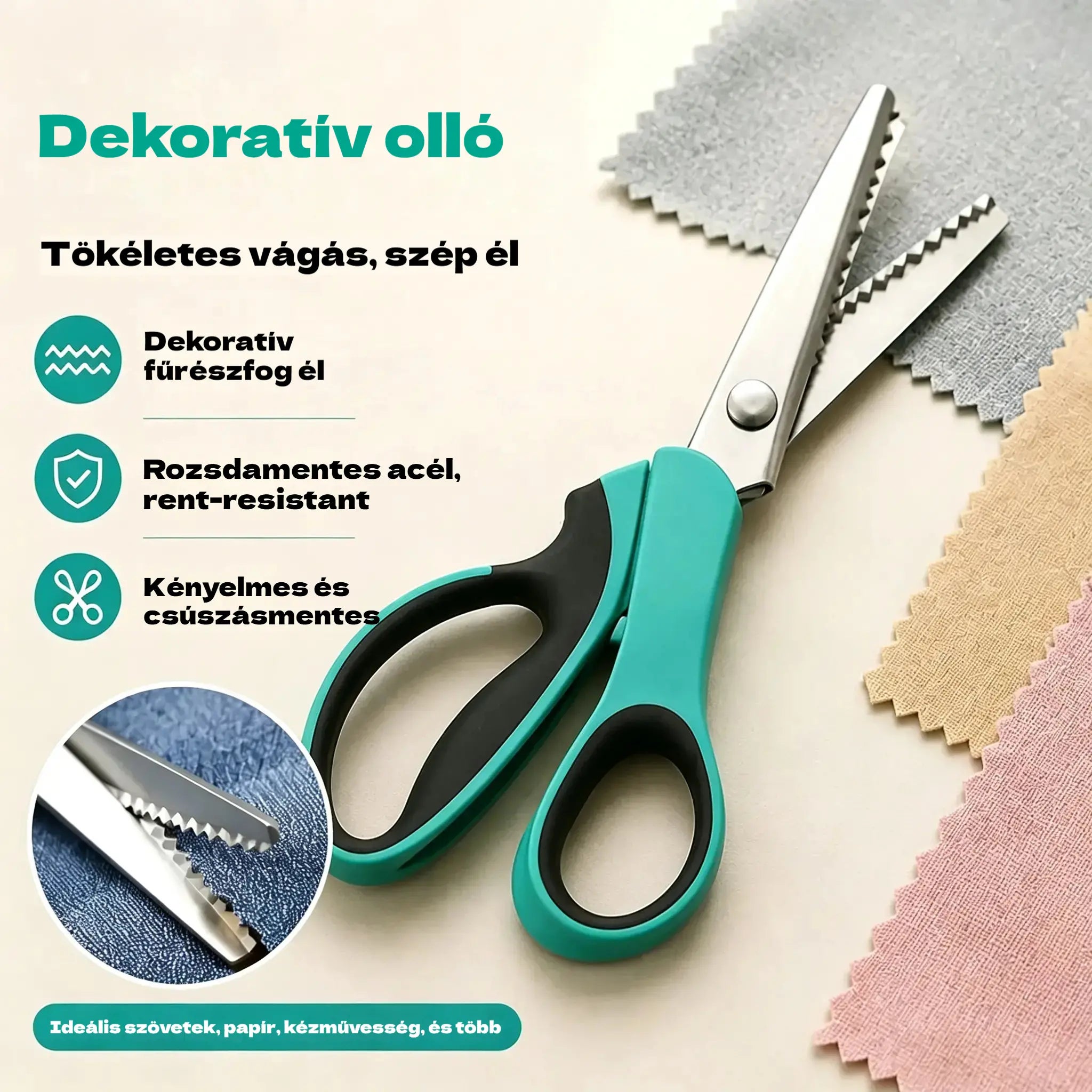 ✂️ Professzionális vágóollók - Éles, vágóollók