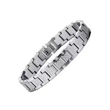🐊 Pulsera de Acero Inoxidable para Hombre｜Diseño Cocodrilo Elegante, Accesorio Masculino con Estilo Único