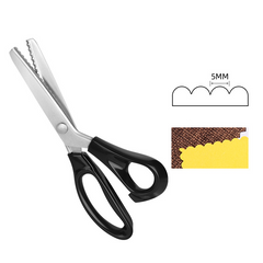 🔥✂️ Rózsásító olló textilhez, 5 méretben kapható.