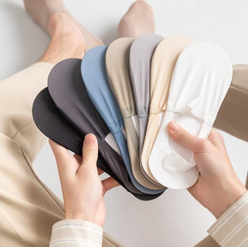 🧊 Calcetines Invisibles Transpirables para Hombre – 10 Pares por 26 €