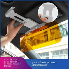 🔥【1 piezas 23 euros】🔥🚗 Parasol para coche, espejo retrovisor para coche de día y de noche con protección anti-luces altas
