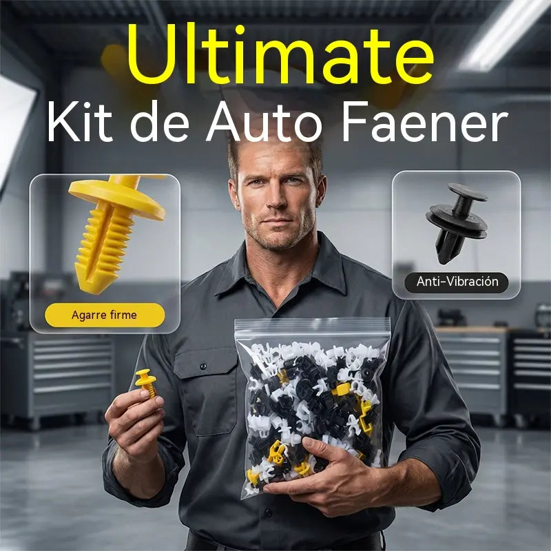 🚗 【 150 unidades】 Kit de Clips de Fijación para Coche｜Compatible con Múltiples Modelos 🔧