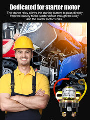 🚜 Relé de Arranque 12 V/24 V para Automóviles y Vehículos Agrícolas ⚡