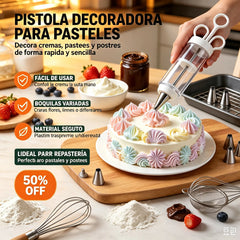⏳🔥50% de descuento⏰Kit de decoración de pasteles: se puede usar tanto para decoración interior como exterior ✨